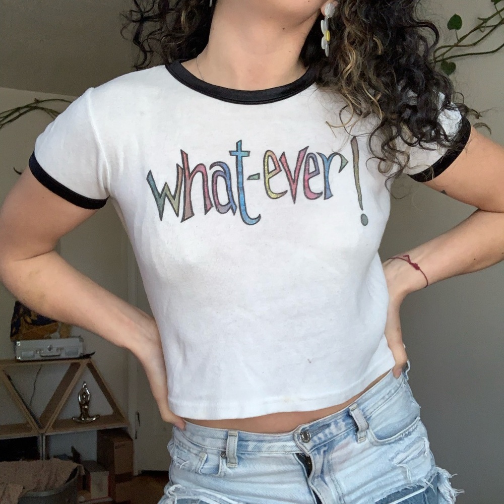 VINTAGE 90s “WHATEVER” TEE